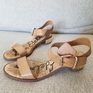 Sam Edelman Trixie FF tan sandal size 8